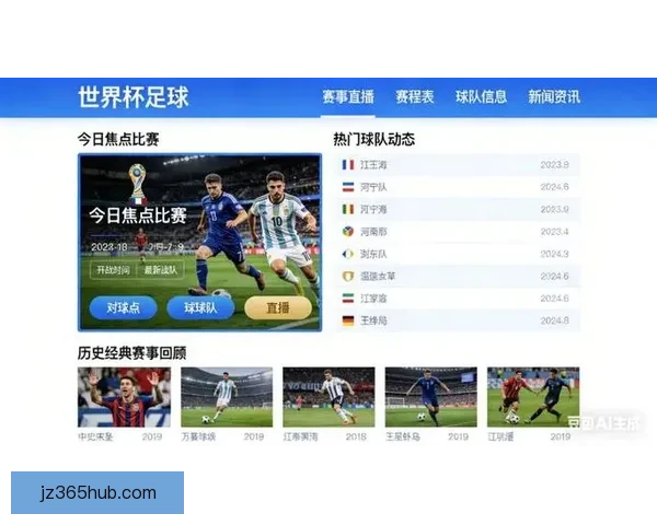 世界杯精彩赛事比分竞猜平台助你精准预测获胜机会