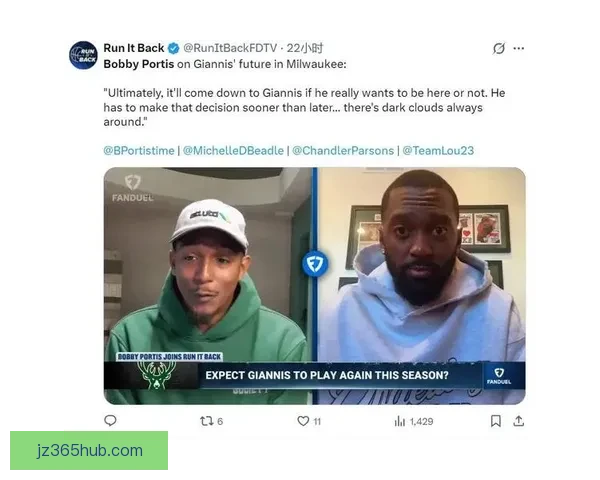 波蒂斯表示字母哥本赛季不再出战 理由充分没有必要再上场